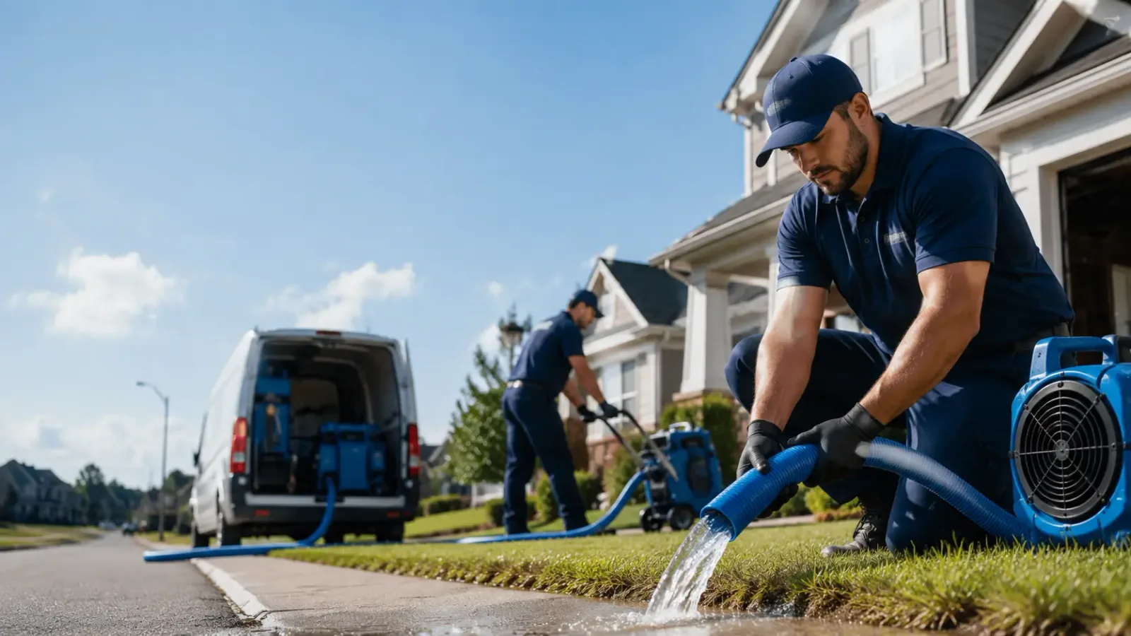 Flood Damage Restoration in Rufe, OK